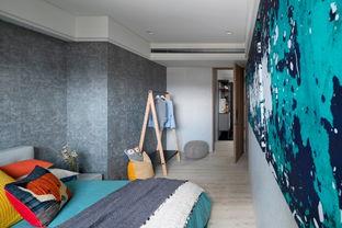 欧美风格男生寝室图片,时尚简约，个性张扬