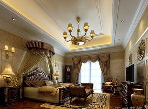 欧美复古别墅卧室图片